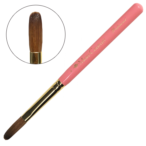 MoreCouture ターコイヅム ピンクスムースブラシ