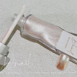 D.nail 液体ミラーパウダー YT-02 ホワイトパール&ピンクオパール #6060