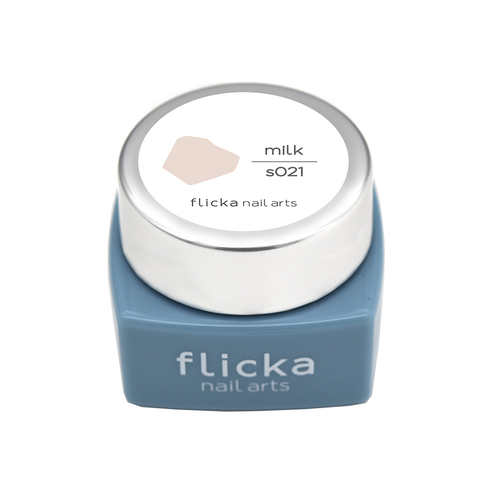 flicka nail arts カラージェル 3g s021 ミルク