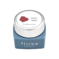 flicka nail arts カラージェル 3g s025 プラム