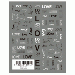 ツメキラes LOVE fonts ES-LOV-101