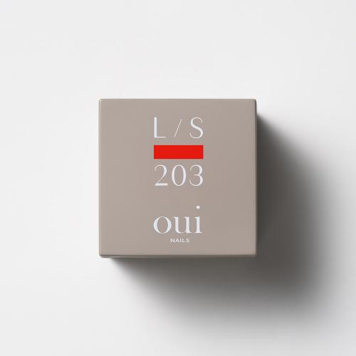 oui nails カラージェル 4g LS203 キャンディーレッド