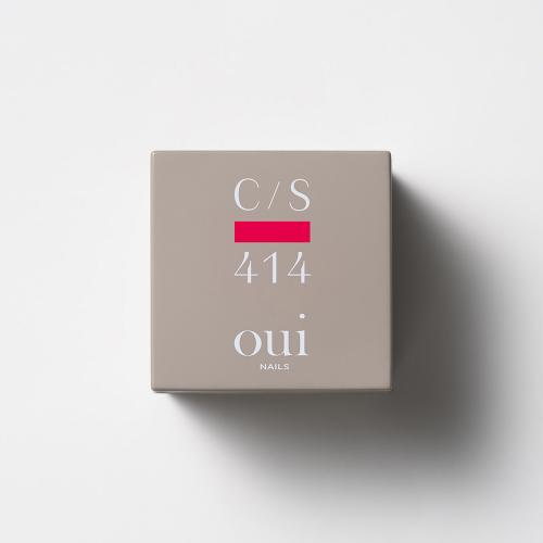 oui nails カラージェル 4g CS414 ネオンピンク