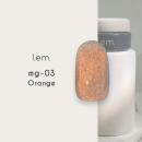 lem. マグジェル 7g mg-03 オレンジ
