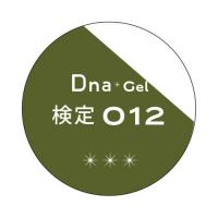 Dna Gel カラージェル 2.5g 検定012 ダークグリーン