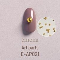エメナ アートパーツ ローリングボール ゴールド 4mm 40個 E-AP021