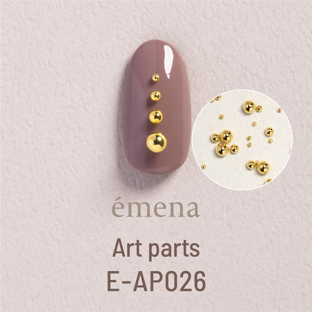 エメナ アートパーツ ブリオンサイズMIX ゴールド E-AP026