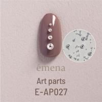 エメナ アートパーツ ブリオンサイズMIX シルバー E-AP027