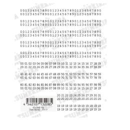 ツメキラes Date Stamp ブラック ES-DAS-102