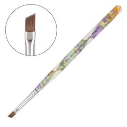 Bio ジェルブラシ #4 フレンチ パープルフラワー