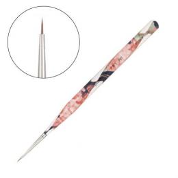 Bio ジェルブラシ #1 アート ネイビーフラワー