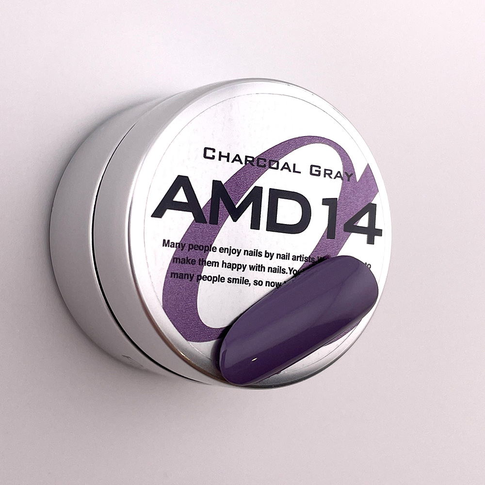 para gel アートカラージェル 4g AMD14 チャコールグレー