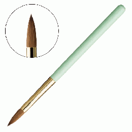 フルーリア スカルプチュアブラシ グリーン【在庫限り】