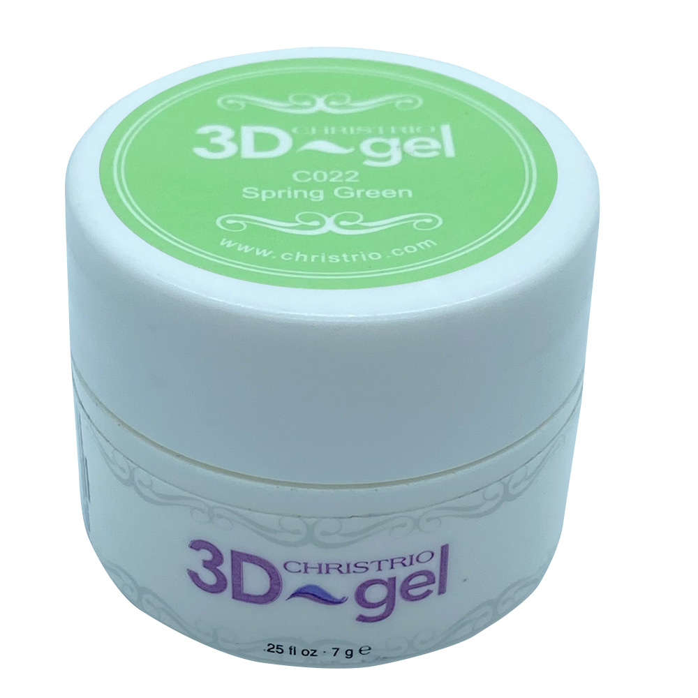 CHRISTRIO 3Dジェル 7g C022 スプリンググリーン