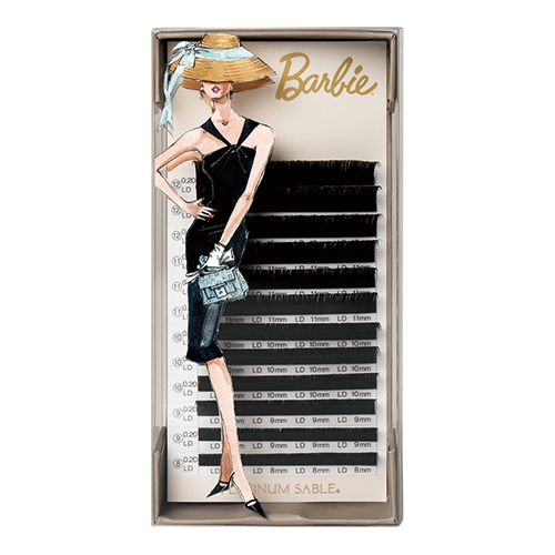 ■ミスアイドール Barbieフラットマットラッシュ 0.20-LC 7-13mm MIX