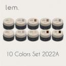 lem. カラージェル 10色セット 2022A LM-SC22A