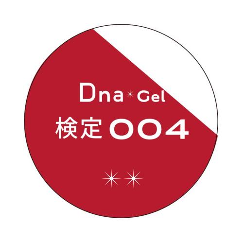 Dna Gel カラージェル 2.5g 検定004 レッド