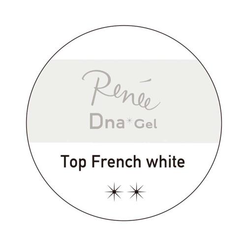 Dna GelxRenee カラージェル 2.5g Top French White